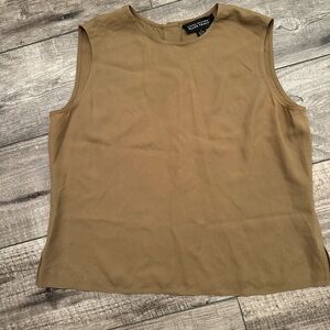 Sleeveless Tan Top